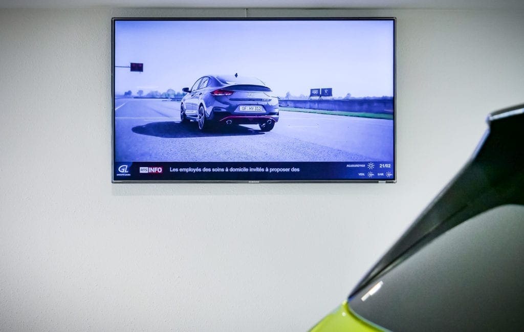 Groupe Leuba - Ecrans professionnels - Pixium-Showroom-Affichage Dynamique