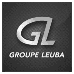 Logo du Groupe Leuba. Pixium