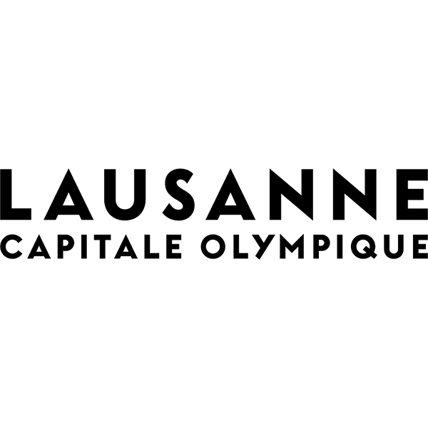 Logo Lausanne Tourisme. Pixium
