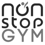 Logo Non Stop Gym. Pixium