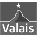 Logo Valais - Wallis. Pixium