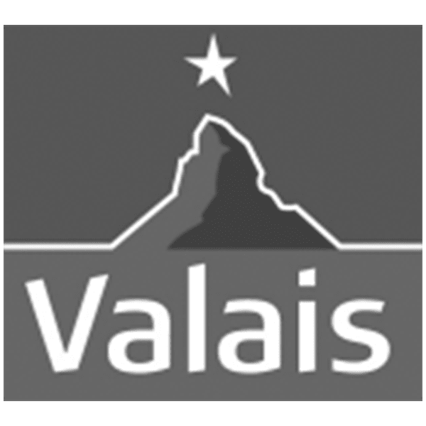 Logo Valais - Wallis. Pixium
