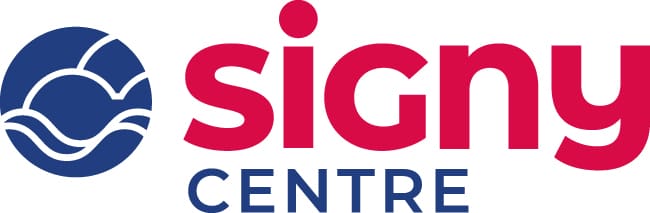 Signy centre mur d’écrans installés par Pixium.